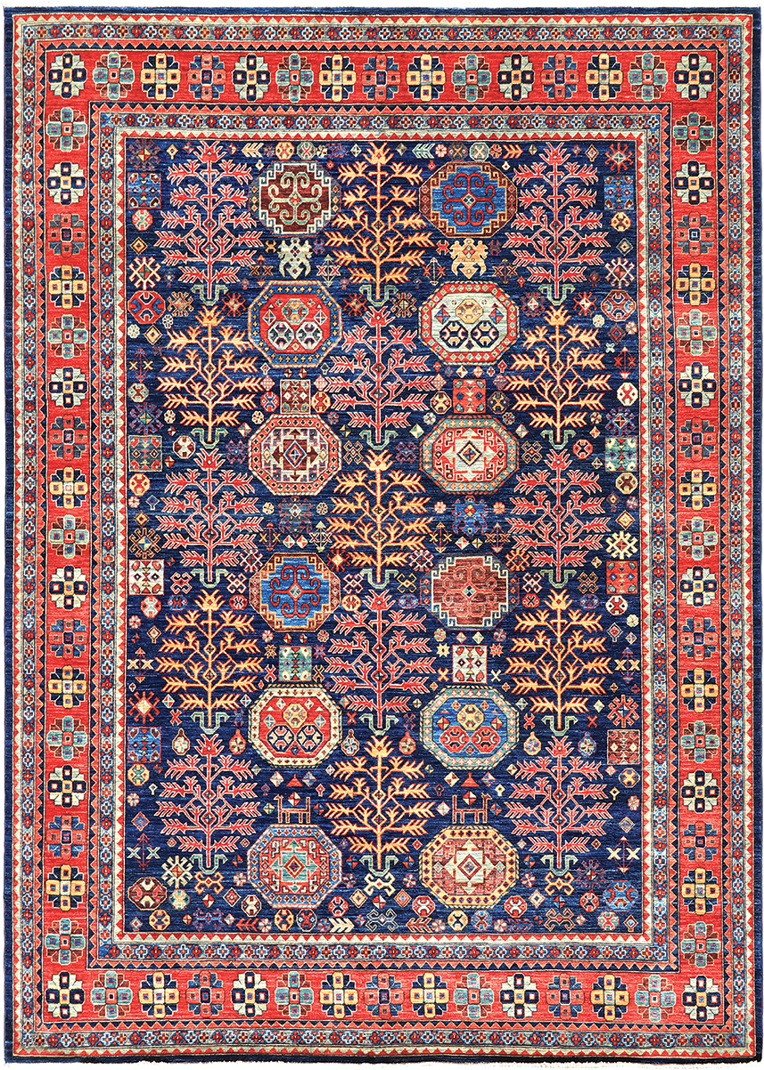 Tree Kazak Rug