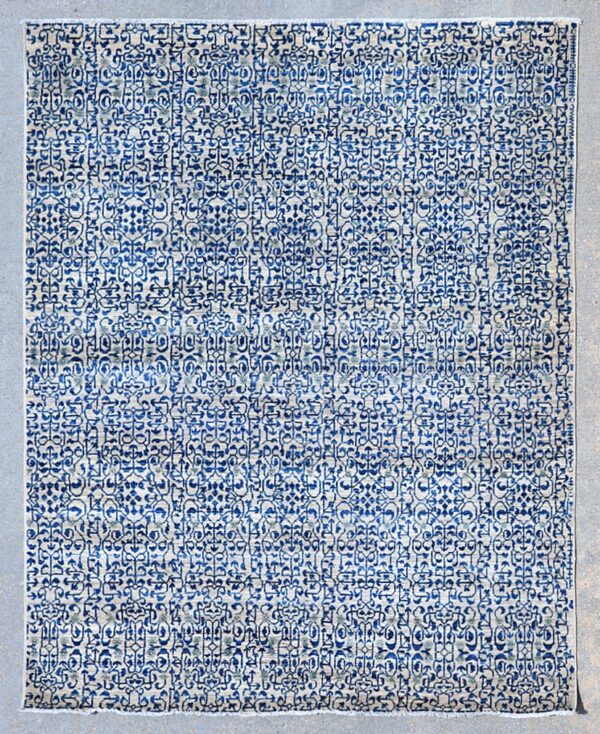 Afghan Mamluk rug knotted by hand with hand-carded, hand-spun, vegetable-dyed wool.