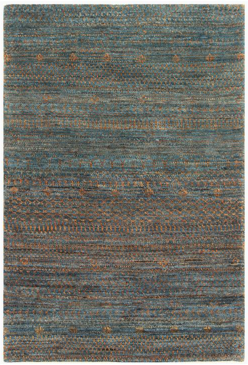 Afghan Gabbeh rug knotted by hand with hand-spun, vegetable-dyed wool.